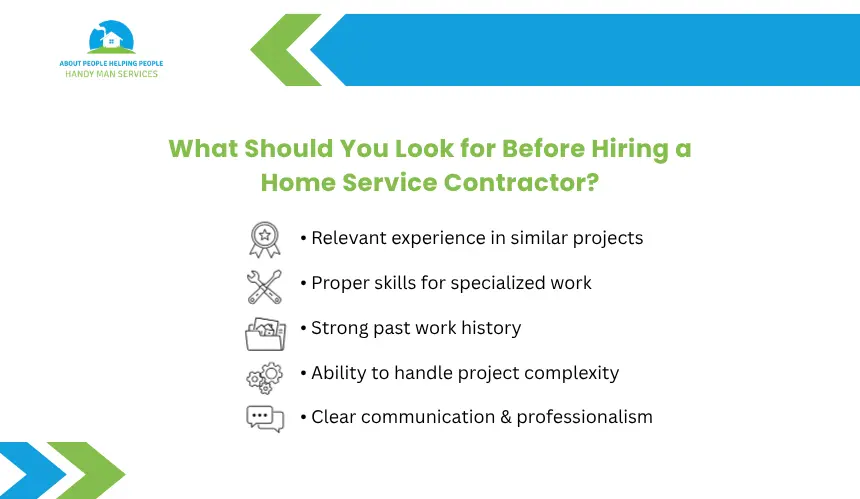 About People Helping People home contractor hiring checklist